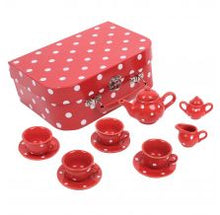 BigJigs Red Polka Dot Tea Set