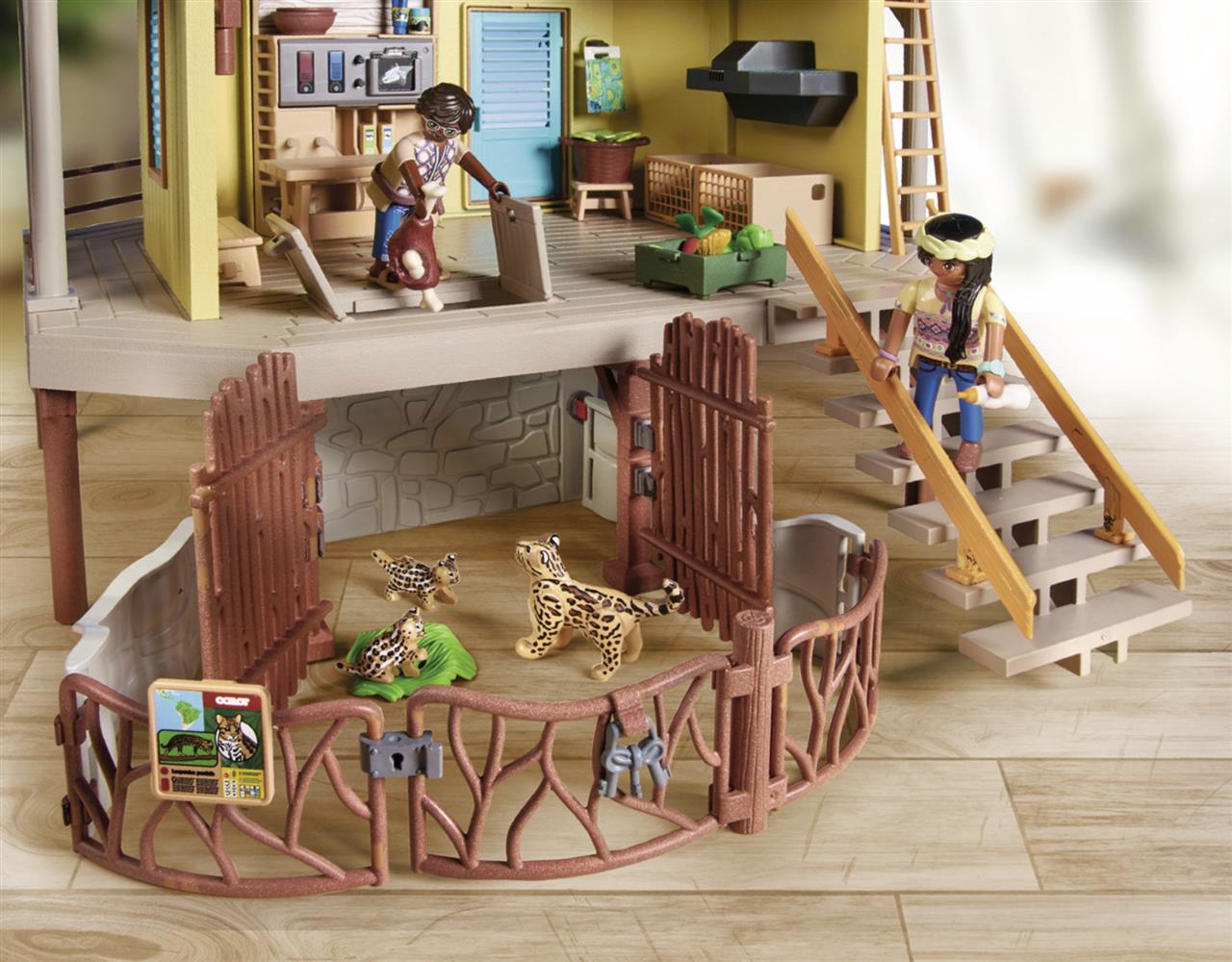Playmobil 71007 Wiltopia Animal Care Station