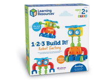Learning Resources 1-2-3 Build It!™ Robot Factory