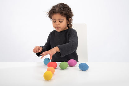 TickiT Rainbow Wooden Eggs