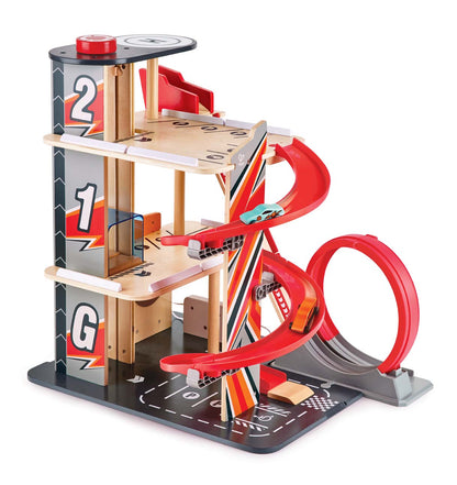 Hape Gearhead Stunt Garage