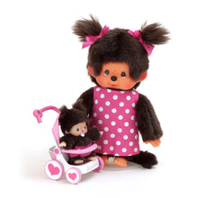 MONCHHICHI Mother with Baby & Stroller