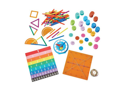 Learning Resources hand2mind Extended Manipulatives At Home Kit