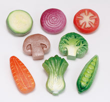 Yellow Door Sensory Play Stones - Vegetables