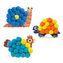 Djeco Fluffy Animals Pompoms