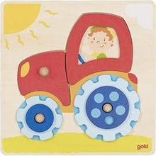 Goki Tractor, Lift-Out Puzzle