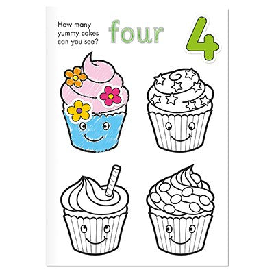 Orchard Toys Number Colouring Book