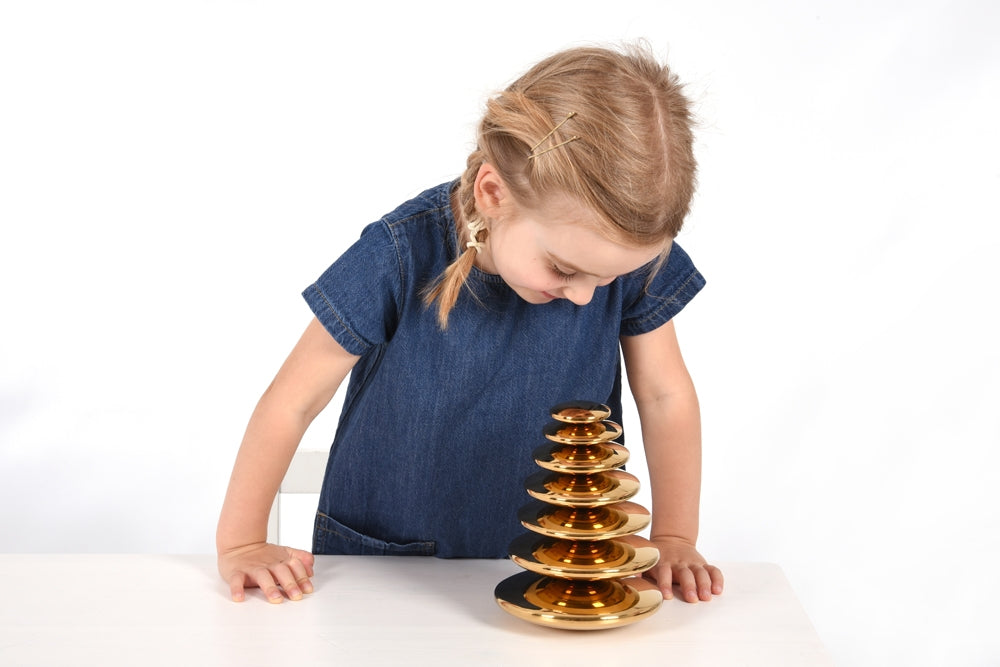 TickiT Sensory Reflective Gold Buttons