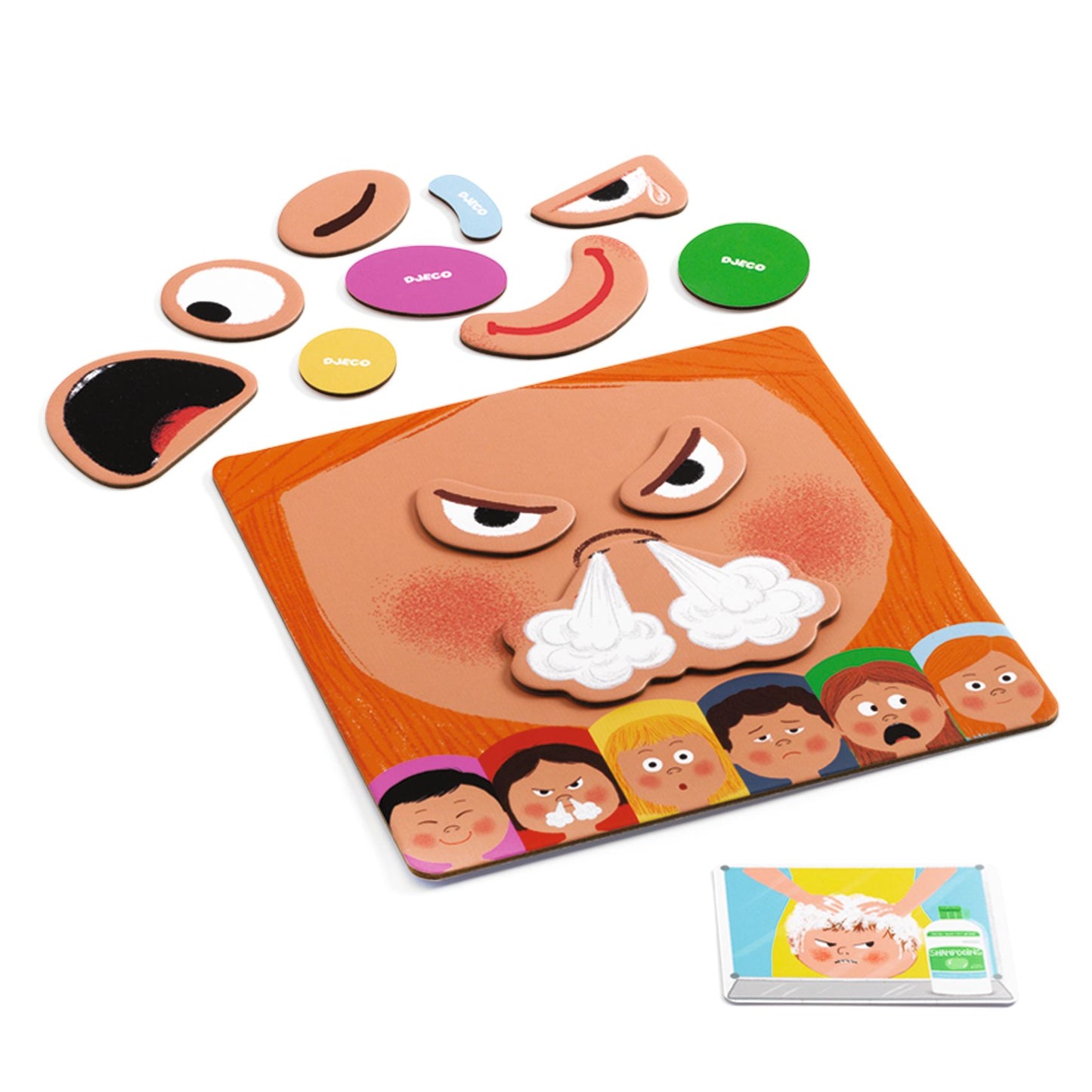 Djeco Emotico Magnetic Educational Games