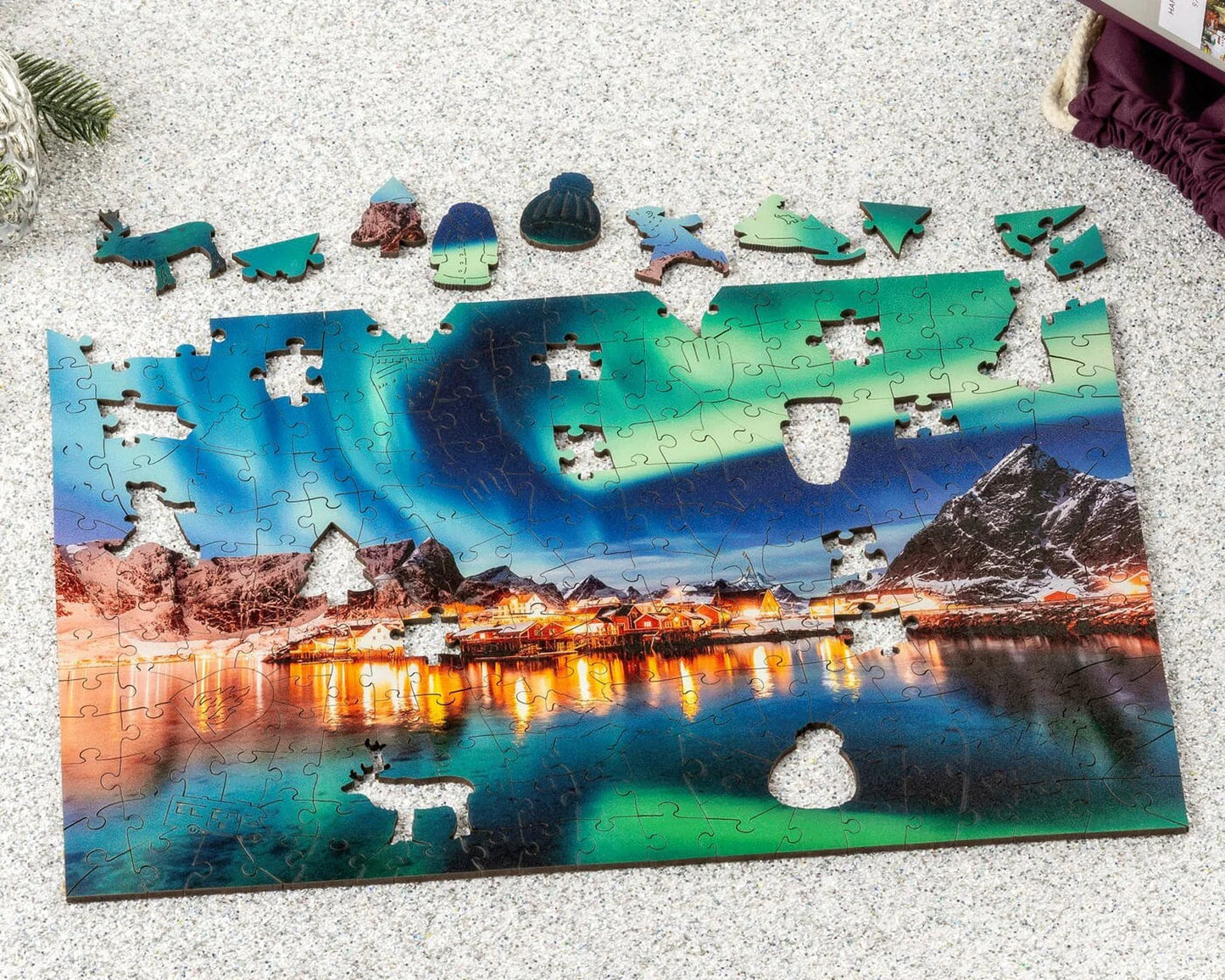 Wentworth Wooden Puzzles Northern Lights - Maxi 250 Pieces
