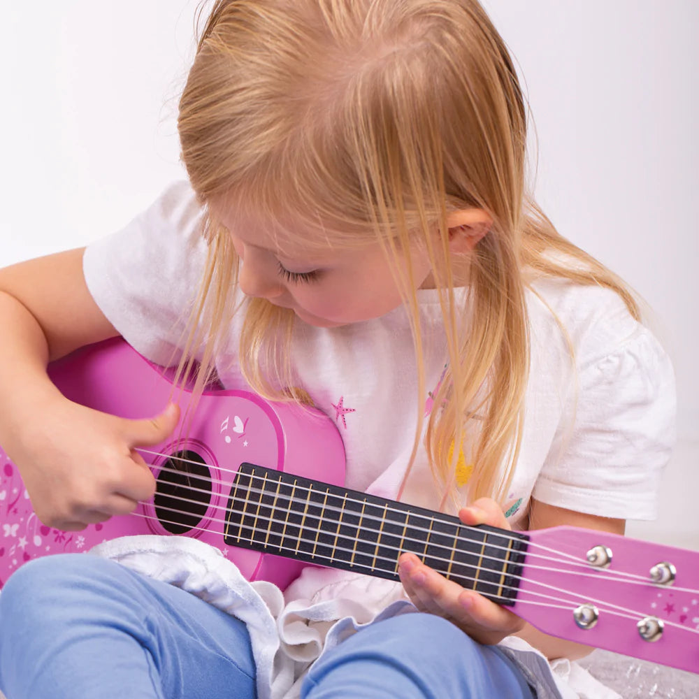 Tidlo Pink Guitar Flowers