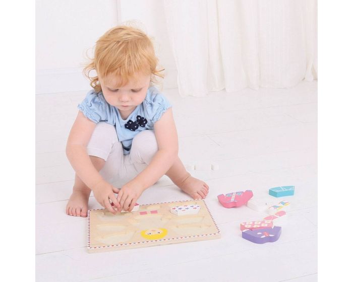 BigJigs Dressing Girl Puzzle