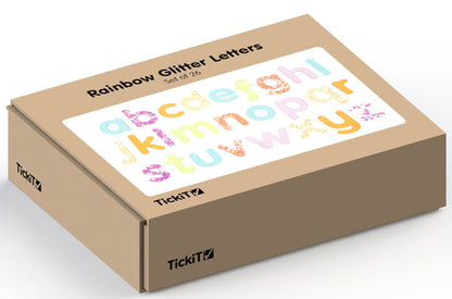 TickiT Rainbow Glitter Letters