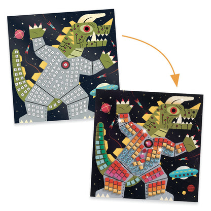 Djeco Collages Space Battle