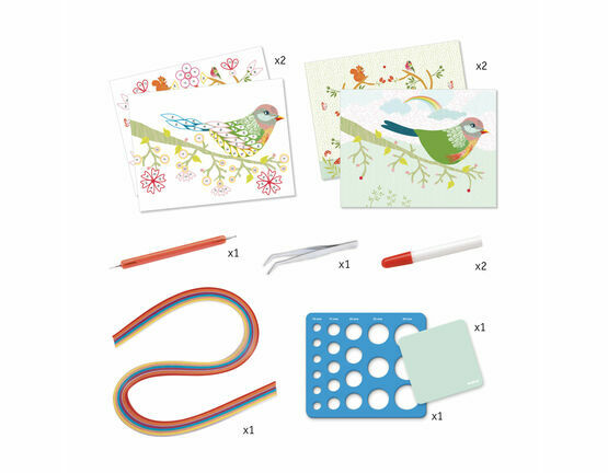 Djeco Quilling Spiral Seasons (D)