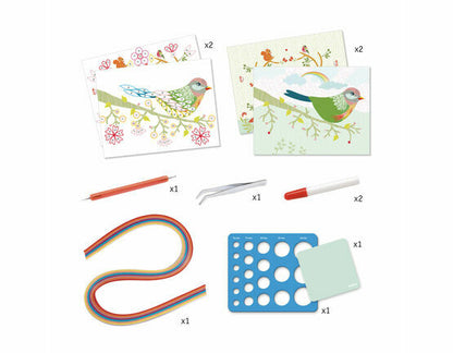Djeco Quilling Spiral Seasons (D)