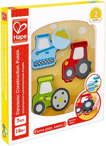Hape Dynamic Construction Puzzle