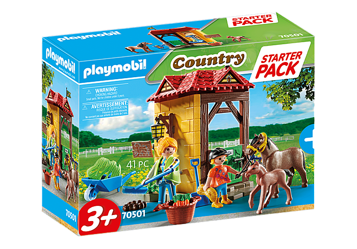 Playmobil 70501 Starter Pack Horse Farm