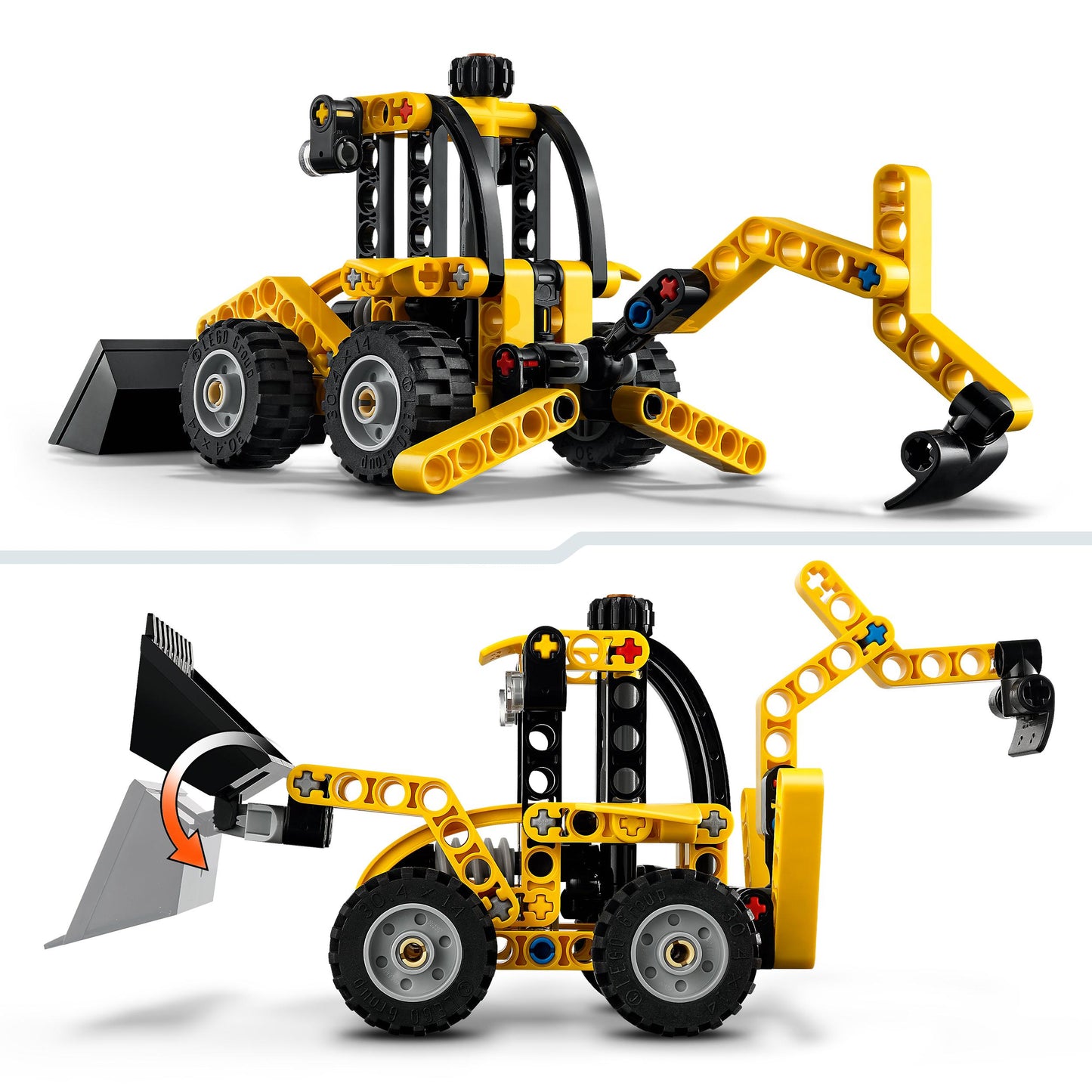 Lego Technic 42197 Backhoe Loader