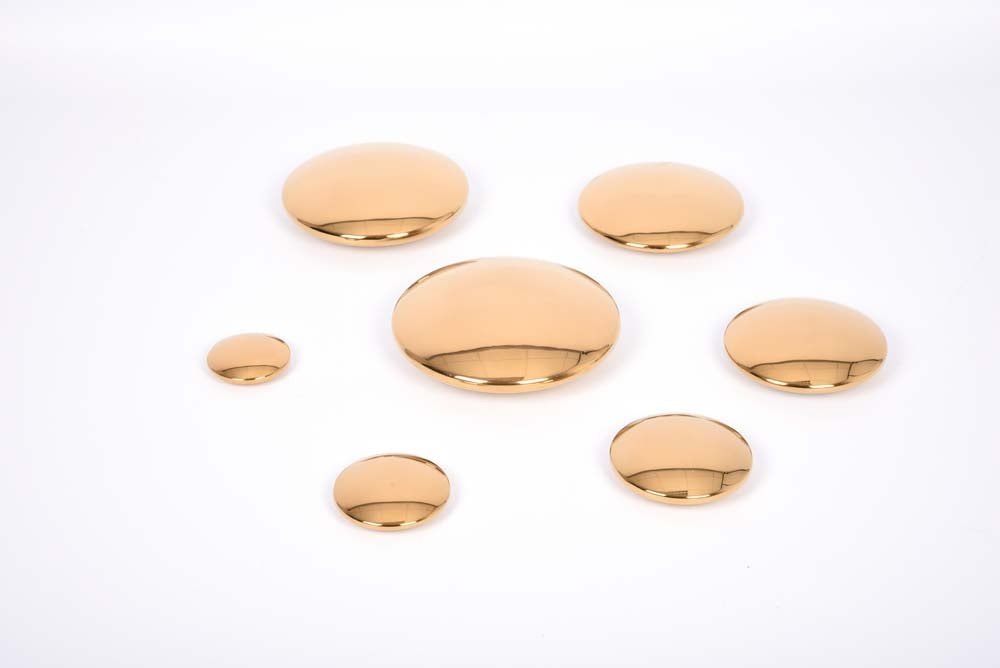 TickiT Sensory Reflective Gold Buttons