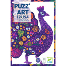 Djeco Peacock 500 Pcs Puzz'art Puzzle