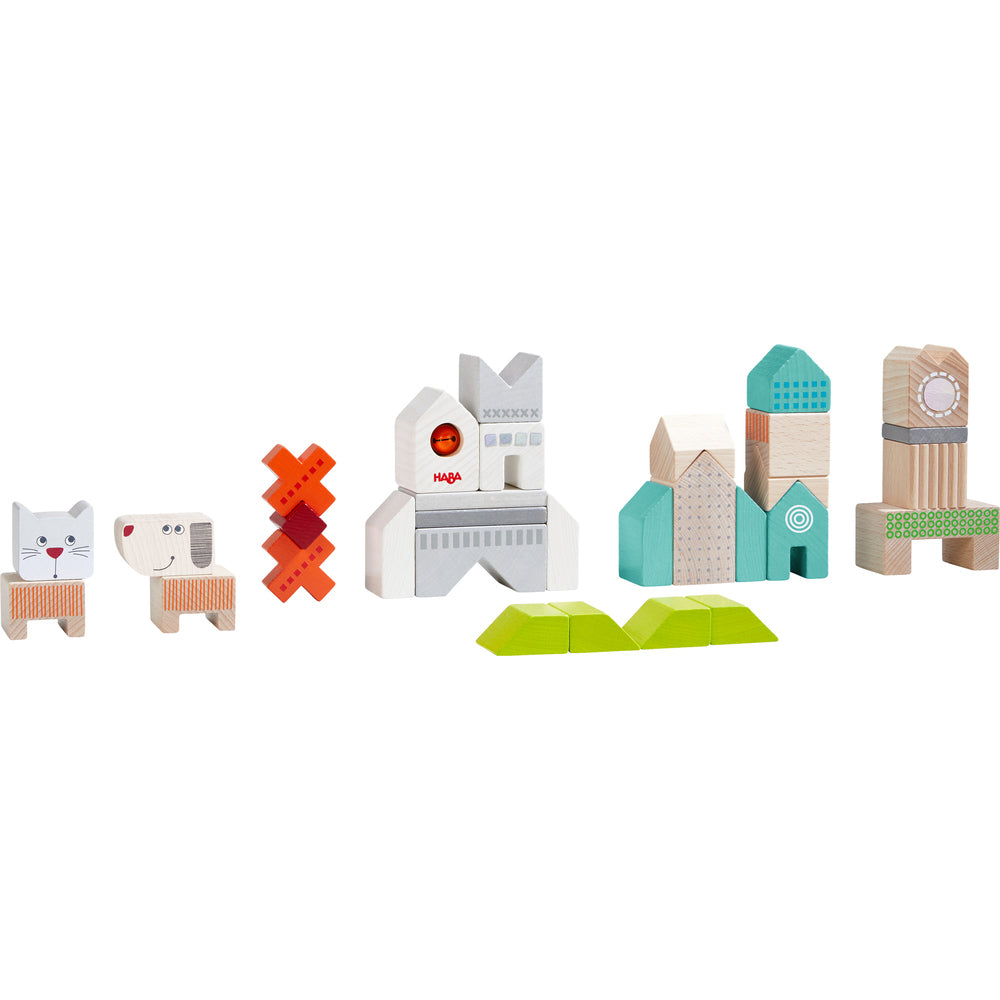 Haba Building Blocks Dog and Cat
