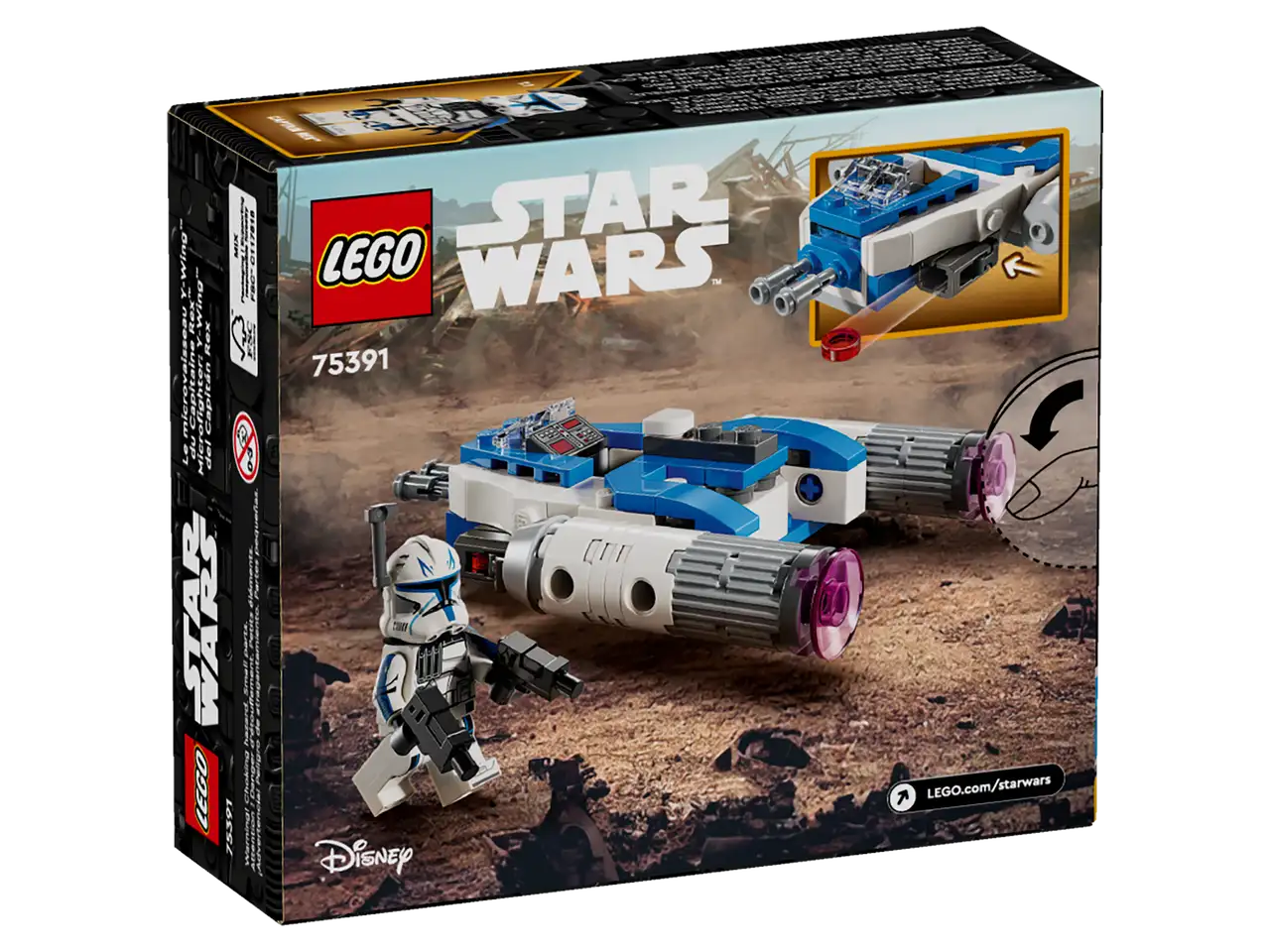 Lego Star Wars TM 75391 Captain Rex™ Y-Wing™ Microfighter