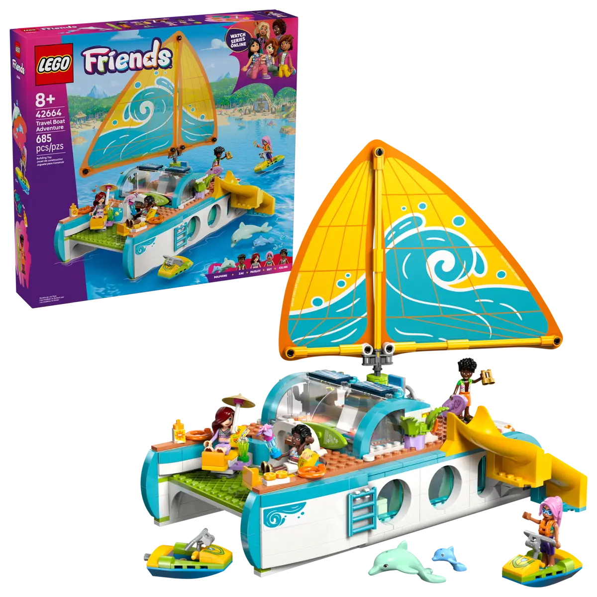 Lego Friends 42664 Travel Boat Adventure