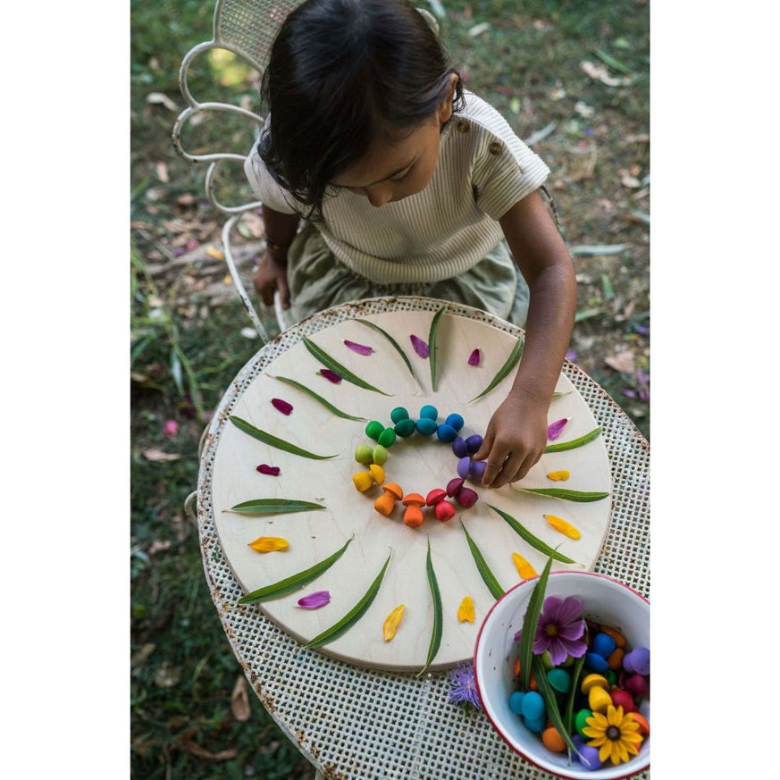 Grapat Mandala Rainbow Mushrooms