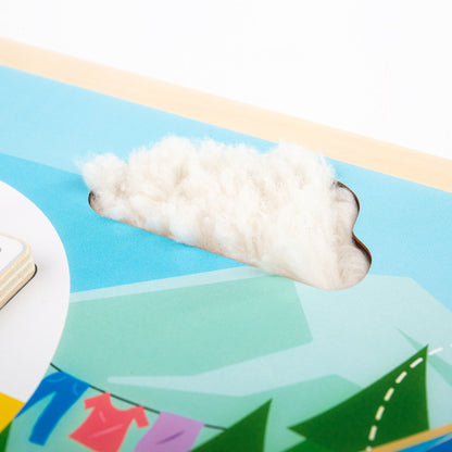 BigJigs Camping in the Wild Sensory Board