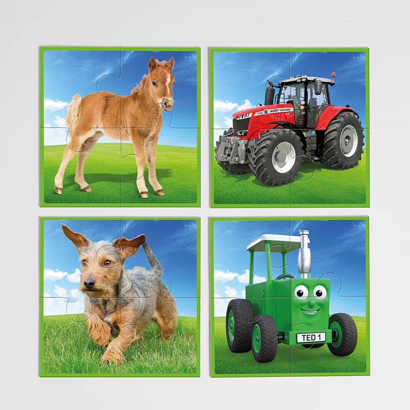 Tractor Ted 5-Farm Puzzles