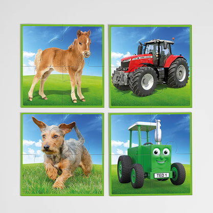Tractor Ted 5-Farm Puzzles