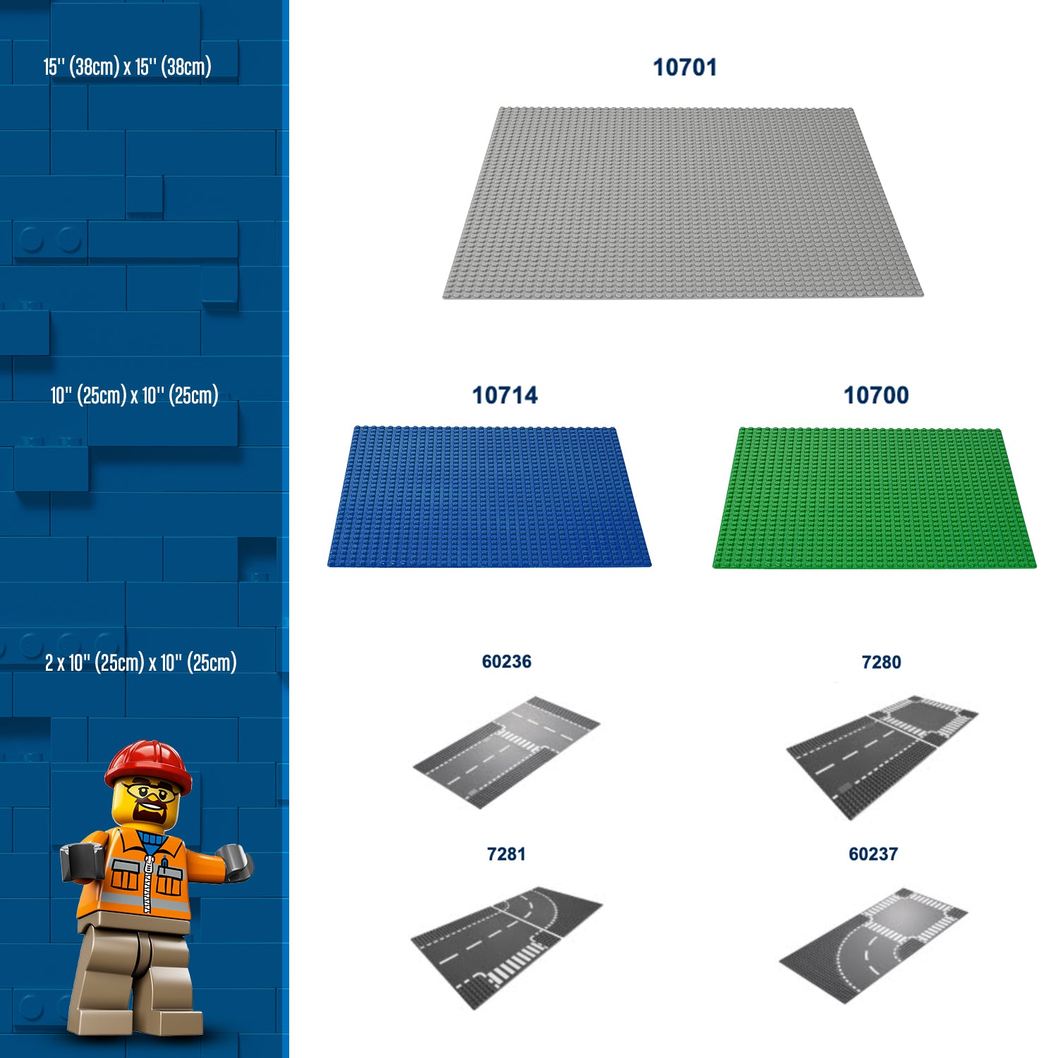 LEGO Classic 10714 Blue Baseplate