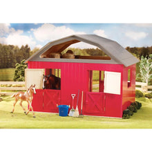 Breyer 307 Deluxe Two-Stall Barn (Red)