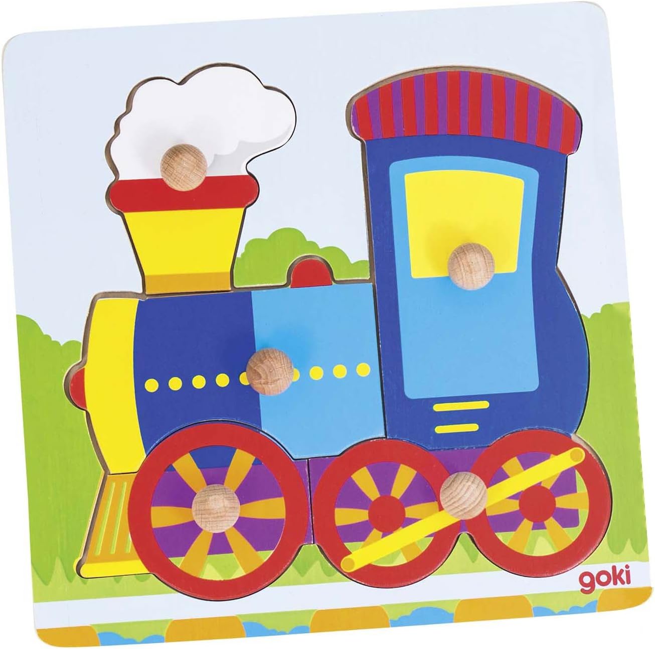 Goki Lift Out Peg Puzzle Various To Choose From