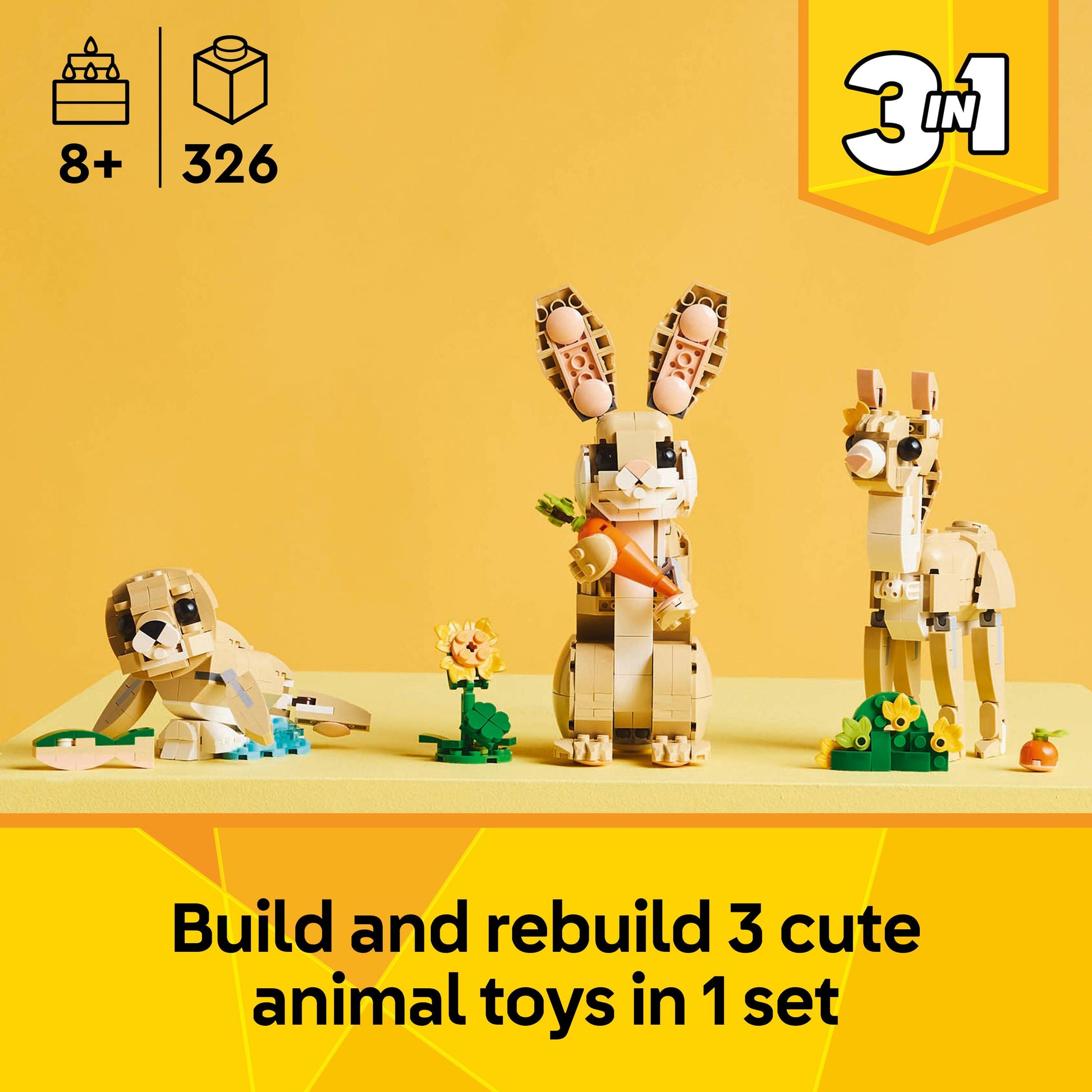 Lego Creator 31162 Cute Bunny