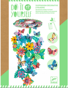 Djeco DIY Decorative Mobile To Paint -Springtime