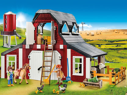 Playmobil 9315 Barn With Silo