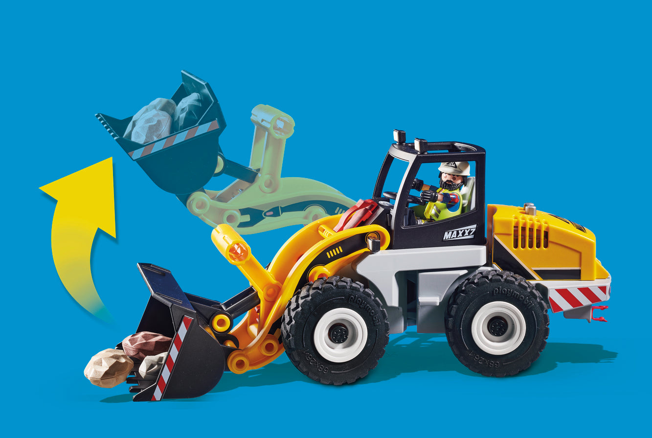 Playmobil 70445 City Action Construction Front End Loader
