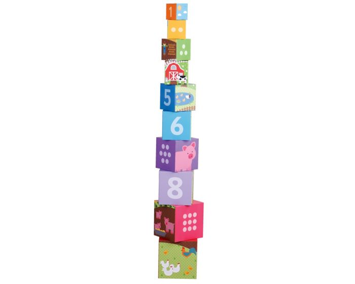BigJigs Farmyard Stacking Cubes