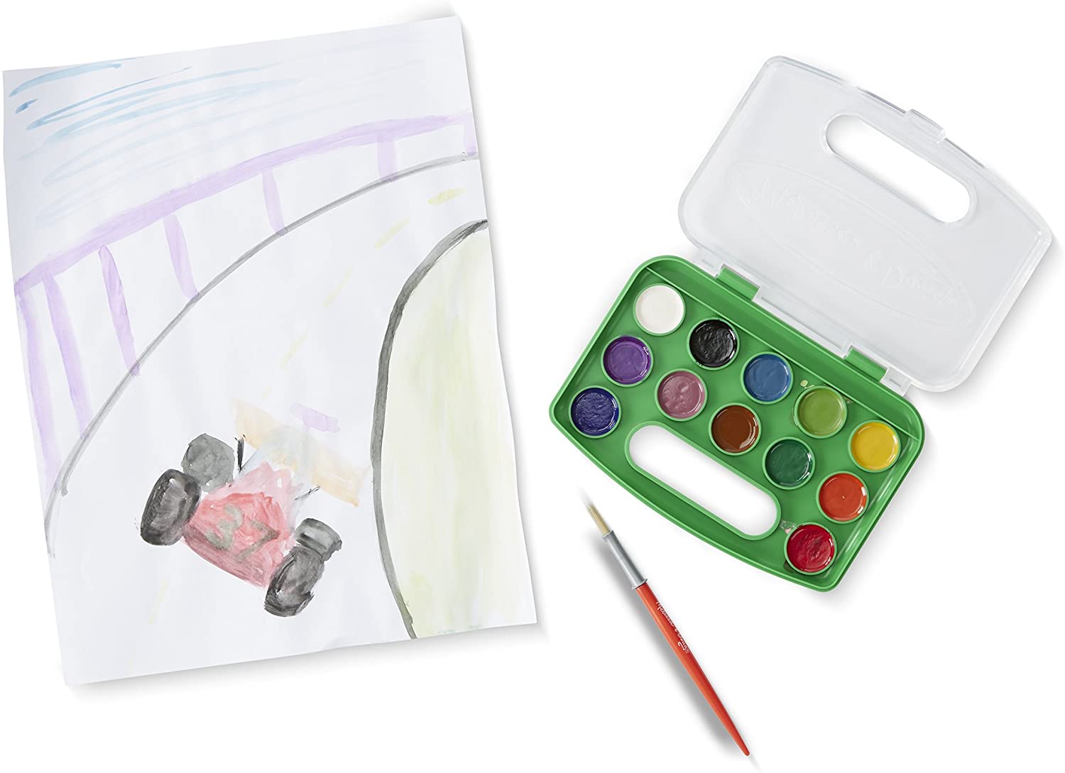 Melissa & Doug Take Along Watercolour Set