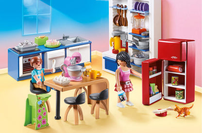 Playmobil 70206 Dollhouse Family Kitchen