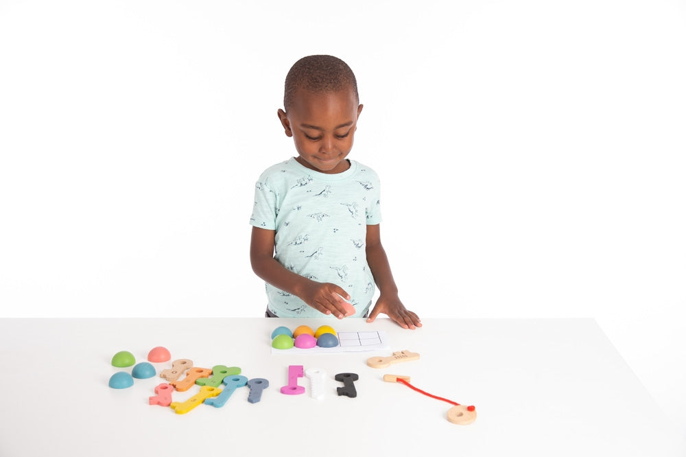 Tickit Rainbow Wooden Keys