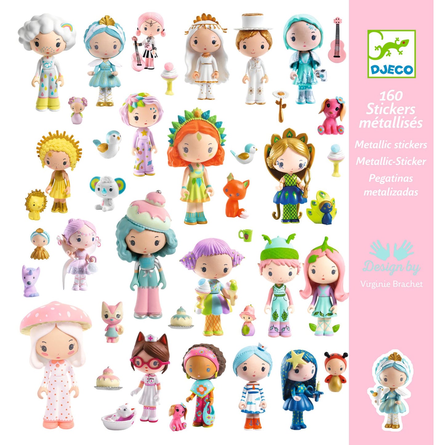 Djeco Stickers The Little World of Tinyly