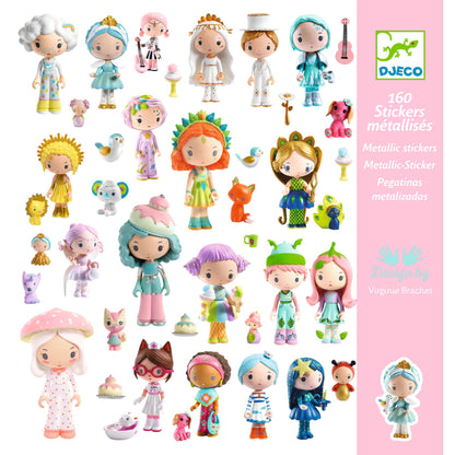 Djeco Stickers The Little World of Tinyly