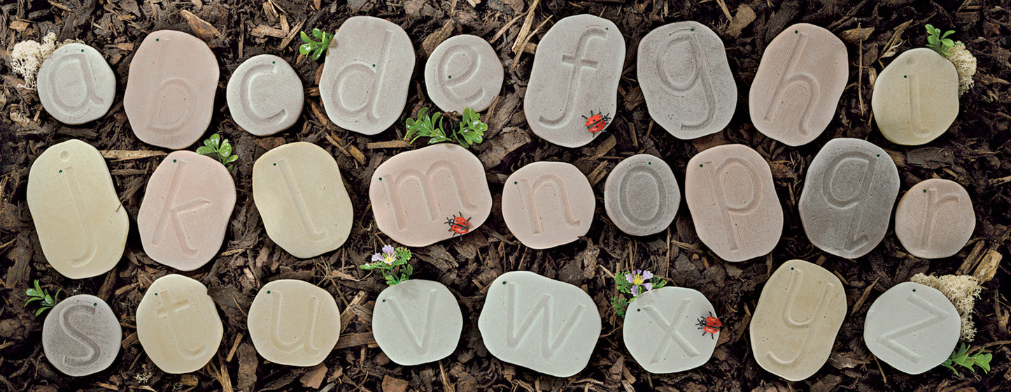 Yellow Door Feels-Write Lowercase Letter Stones