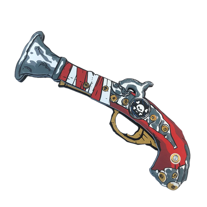 Liontouch Pirate Red Stripe Pistol