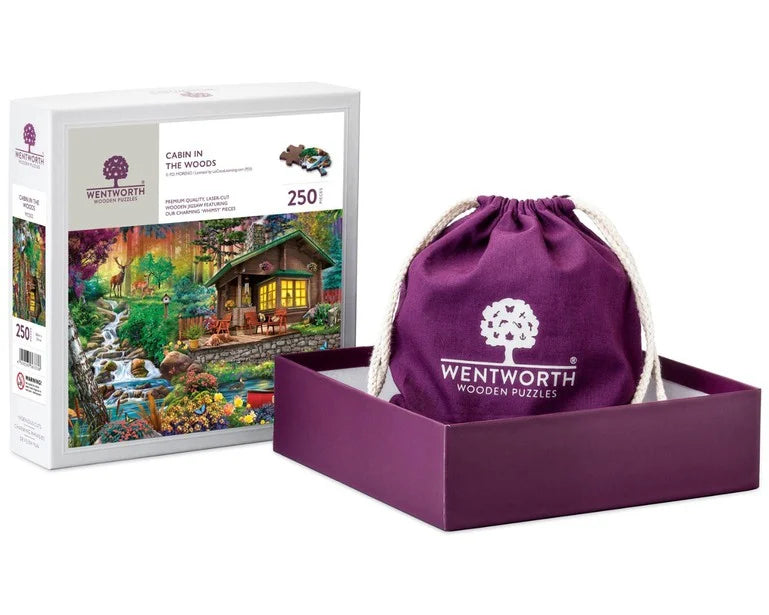 Wentworth Wooden Puzzles Cabin in the Woods - Maxi 250 Pieces