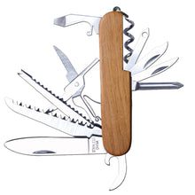 Kids At Work Pocket Knife Wood Handle Nature 03