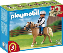 Playmobil 5109 Riding Stables Haflinger Horse With Stall